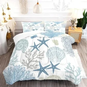 Coastal Theme Comforter Set