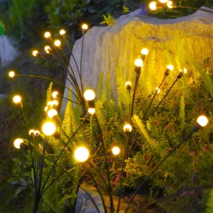 8-Head Solar Firefly Lights