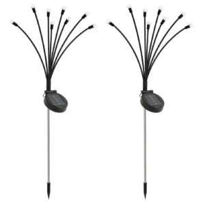 8-Head Solar Firefly Lights