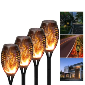 Solar Flame Torch Light